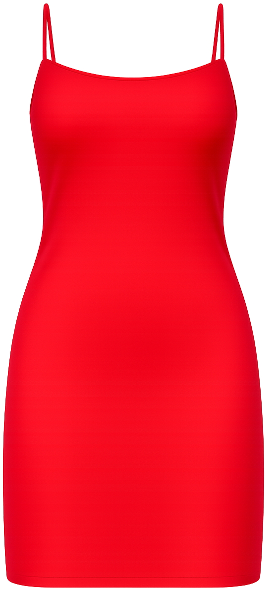 Vestido Vermelho Floral